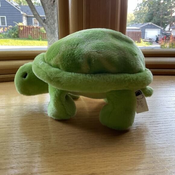 Kohls Cares Green Plush Turtle & "And Then Its Spring" Childrens Book Set - Picture 4 of 11
